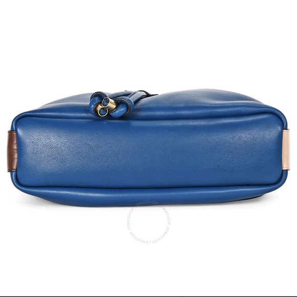 Chloé Emma Blue Leather Drawstring - Picture 5 of 7